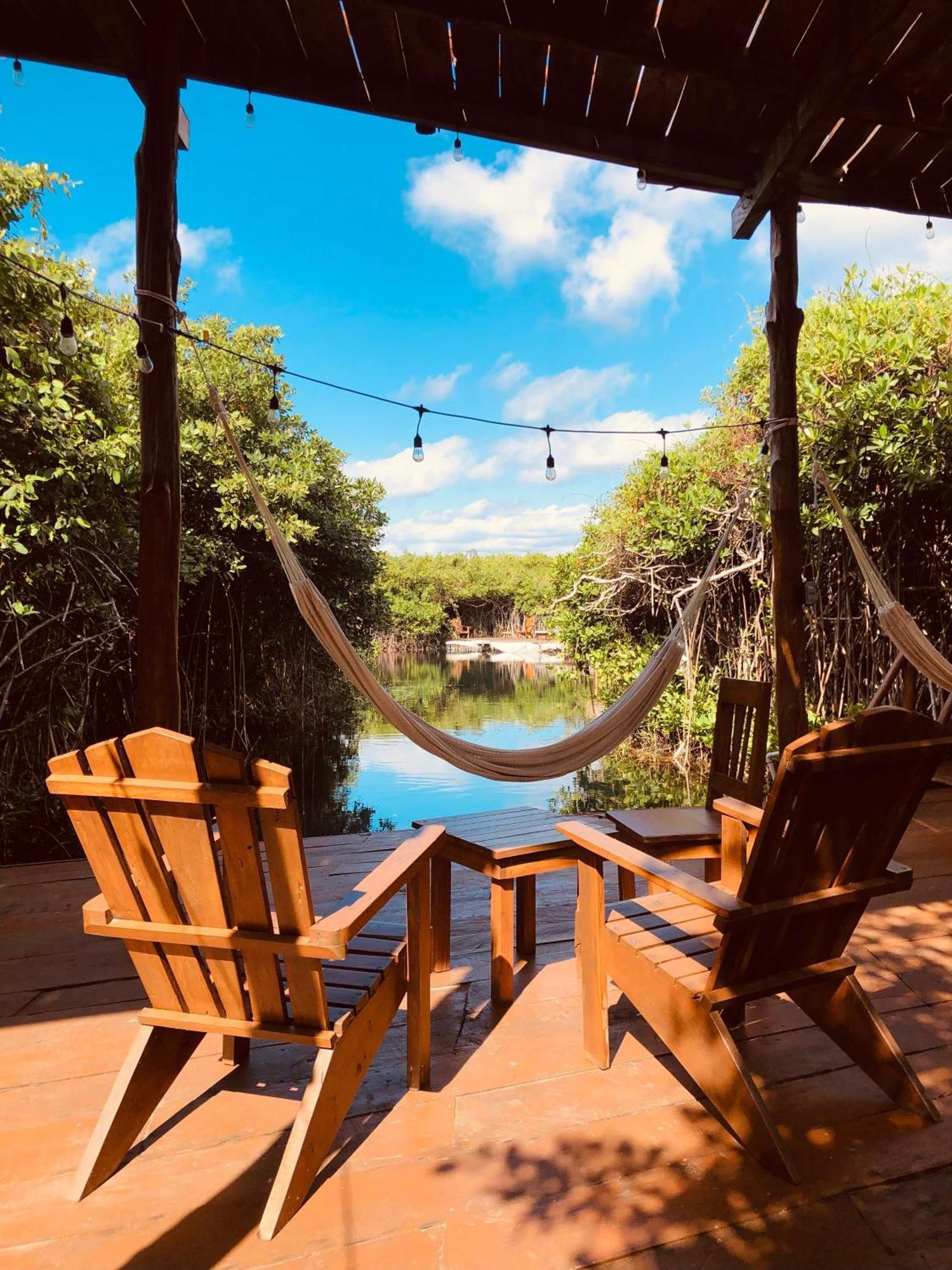 Cabanas Tulum - Aldea Mangle & Cenote Eksteriør billede